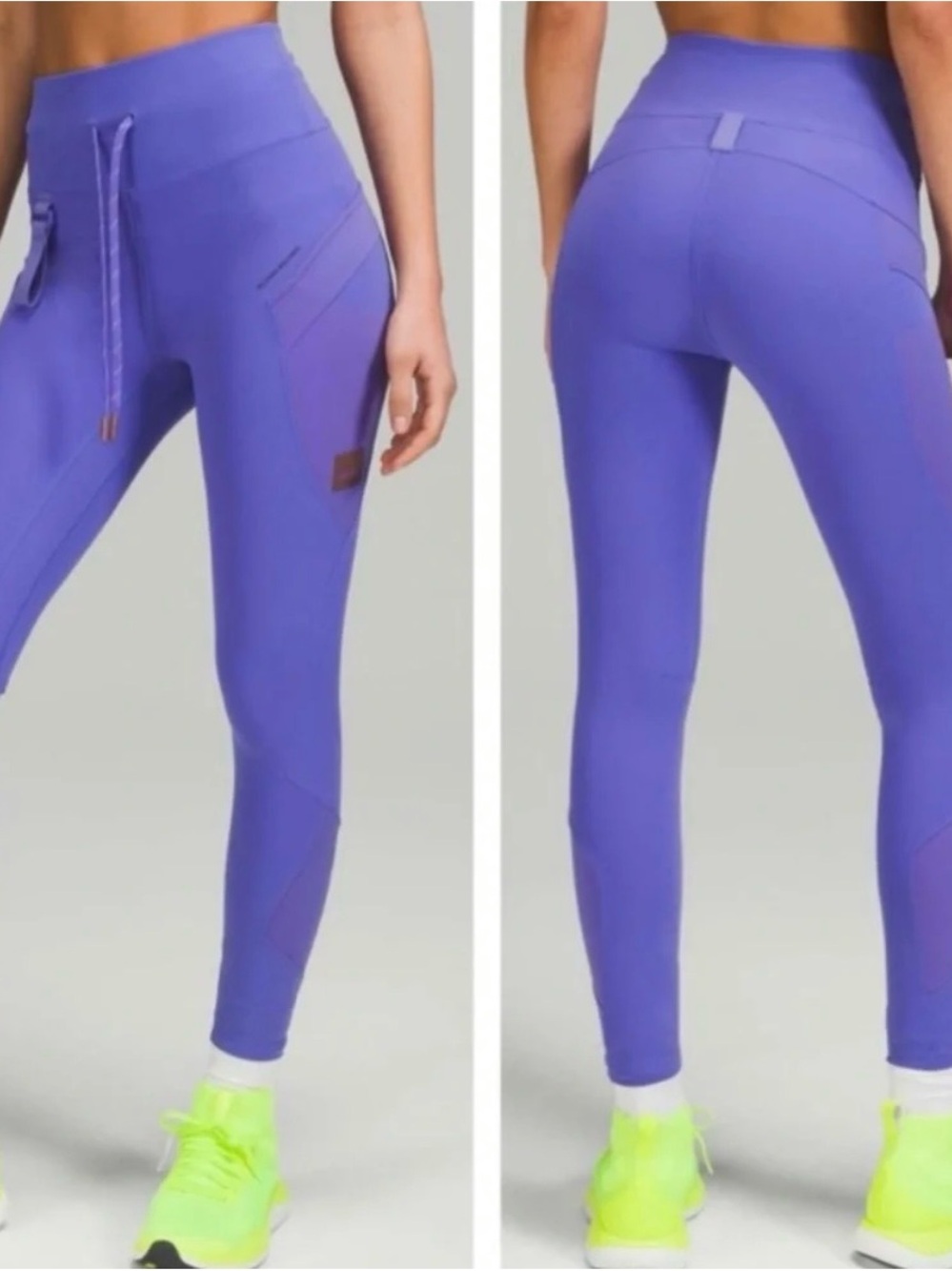 lululemon athletica Purple High-Rise Hiking Pocket Leggings